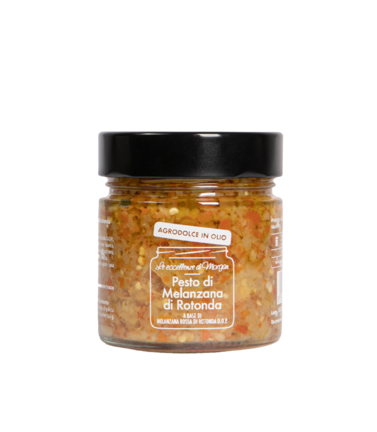 Pesto di Melanzana Rossa di Rotonda Dop
