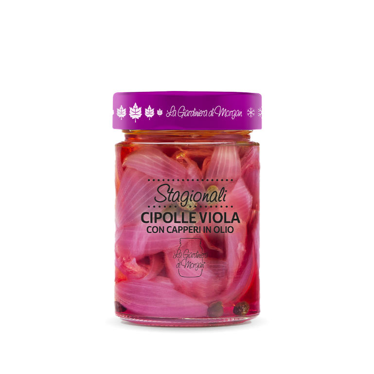 Le Cipolle Viola con i Capperi 310ml