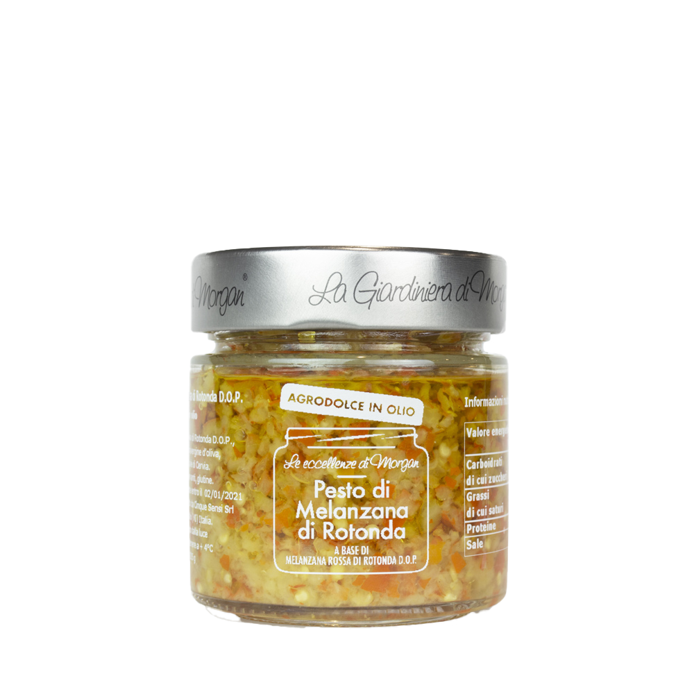 Pesto di Melanzana Rossa di Rotonda Dop