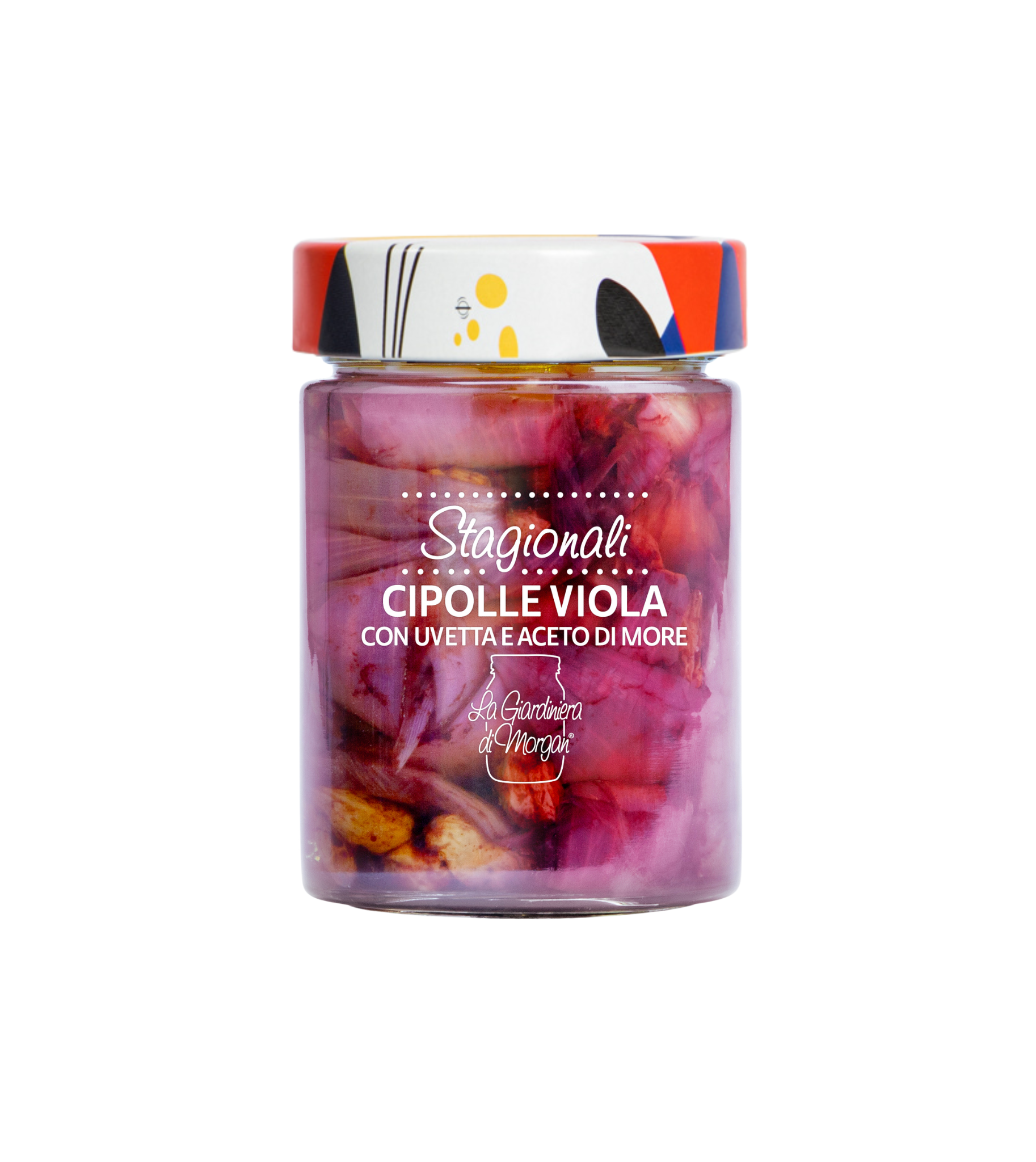 Le Cipolle Viola con Aceto di More e uvetta 310 ml