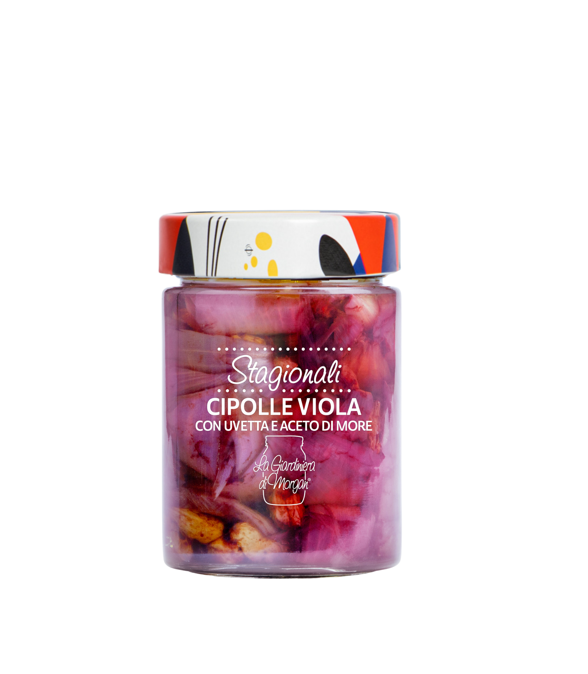 Le Cipolle Viola con Aceto di More e uvetta 310 ml